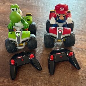 Mario and Yoshi RC Cars Set